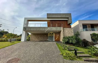 Casa à venda em condomínio fechado no alphaville dom pedro ii