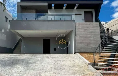 Casa com 4 dormitórios, 358 m² - venda por r$ 4.450.000,00 ou aluguel por r$ 28.284,00/mês - alphaville dom pedro 2 - campinas/sp