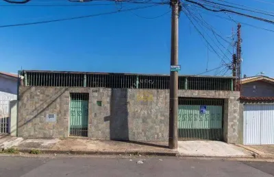 Casa com 3 dormitórios à venda, 150 m² - vila teixeira - campinas/sp