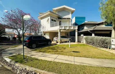 Casa com 3 dormitórios à venda, 249 m² - condomínio residencial terras do oriente - valinhos/sp