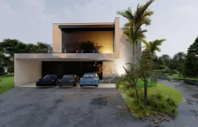Casa com 4 dormitórios à venda, 412 m² por r$ 4.400.000,00 - loteamento residencial arborais - campinas/sp
