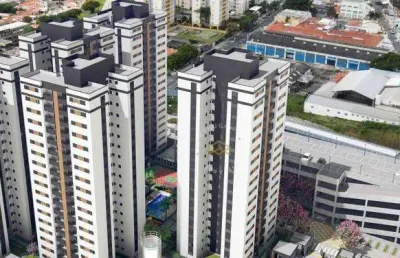 Apartamento com 3 dormitórios à venda, 64 m² - bonfim - campinas/sp