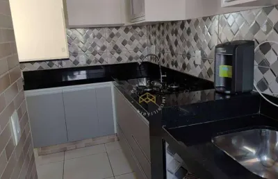 Apartamento com 2 dormitórios, 52 m² - venda por r$ 255.000,00 ou aluguel por r$ 2.085,00/mês - cidade satélite íris - campinas/sp