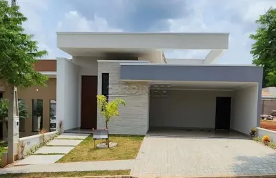 Casa em condomínio fechado com 3 quartos à venda na Avenida Zebina Thereza Minghim, Quadra 21, Lote 343, Residencial Campos de Piemonte, Araraquara