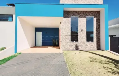 Casa em condomínio fechado com 3 quartos à venda na Rua Maria Marcelina De Campos, Lote 02, Quadra E, 790, Parque Atlanta, Araraquara