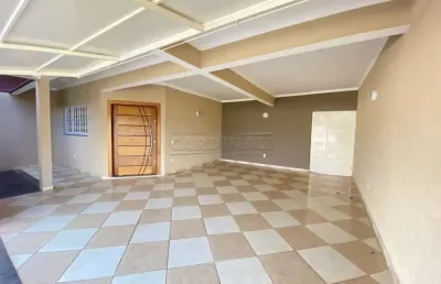 Casa com 3 dormitórios sendo 1 suíte no jardim embaré em são carlos