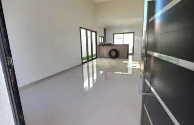 Casa em condomínio fechado com 3 quartos à venda na Avenida Professora Maria de Cresci Leopoldino, 755, Condomínio Residencial Quebec, São Carlos