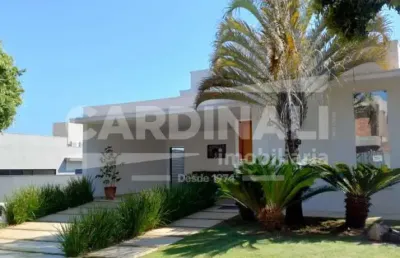 Casa em condomínio fechado com 3 quartos para alugar na Avenida Luiz Dosualdo, Avenida Das Bachianas, 70, Condomínio Portal das Tipuanas, Araraquara