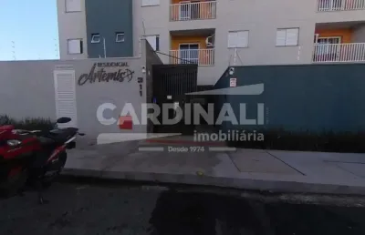 Locação de apartamento - padrão de dois dormitórios sendo um suíte no bairro jardim lutfalla em são carlos/sp