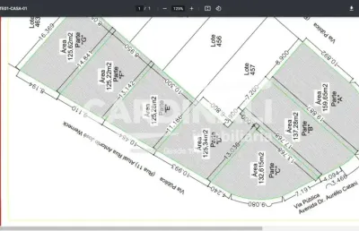 Terreno à venda na Rua Antonio Carlos Giampedro Júnior, Lote Parte A, S/N, Residencial Astolpho Luiz do Prado, São Carlos