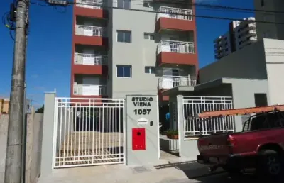 Apartamento com 1 dormitório no centro próximo a escola prof. sebastião de oliveira rocha em são carlos