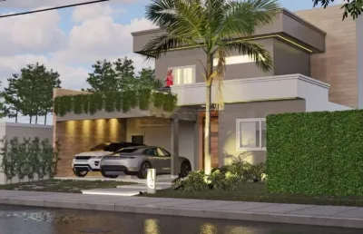 Casa em condomínio fechado com 3 quartos à venda na Residencial Terra Dos Buritis, Jardim Mariana, Ibaté