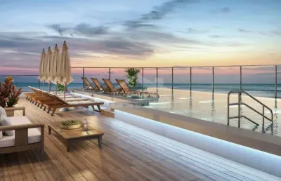 Apartamento zero quilômetro na mirim, 1 dormitório, 1 vaga, lazer, confira em praia grande.