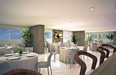 Lançamento super preço na vila guilhermina, 2 dormitórios, lazer em praia grande.