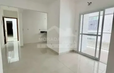 Apartamento no caiçara, 1 dormitório, terraço gourmet, confira em praia grande.