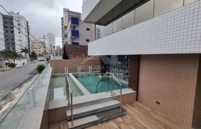 Apartamento na vila tupi, 2 suítes, lazer, confira na imobiliária em praia grande - sp.