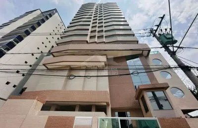 Campo da aviação, apartamento 3 suítes com 02 vagas de garagem, lazer. apenas 200mts da praia.