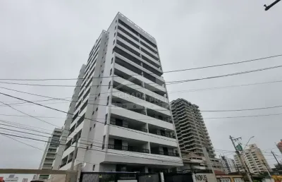 Apartamento novo na guilhermina, 2 dormitórios, lazer, confira em praia grande