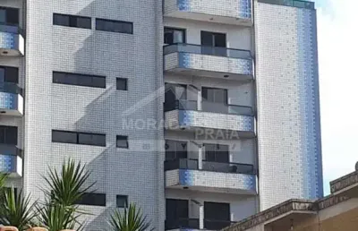 Cobertura duplex c/ vista ao mar no caiçara, 3 dormitório sendo 1 suíte, 2 vagas de garagem.