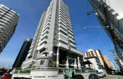 Apartamento totalmente mobiliado e decorado na ocian, 3 dormitórios, 2 vagas, só em praia grande.