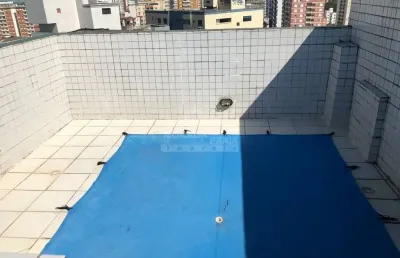 Cobertura ampla na tupi, 3 dormitórios, sacadas, piscina, só na imobiliária em praia grande.