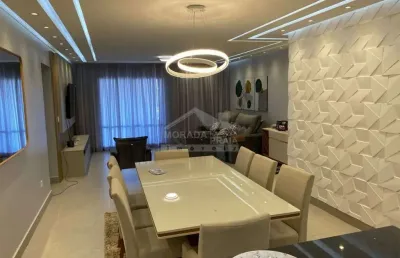 Apartamento de 3 dormitórios e 3 suítes na guilhermina- praia grande!!!