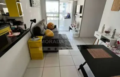 Apartamento todo mobilado na aviação, 2 dormitórios, confira na imobiliária em praia grande.