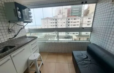 Apartamento vista mar na aviação, 2 dormitórios, terraço gourmet, só na imobiliária em praia grande.