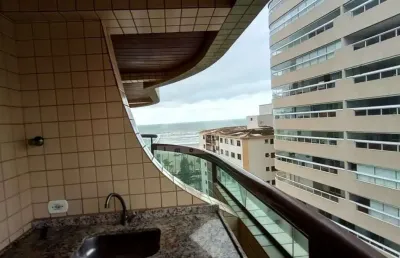 Apartamento na aviação 2 dormitórios, sacada gourmet, lazer, confira na imobiliária em praia grande.