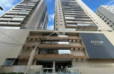 Apartamento de 2 dormitórios com 2 suítes, andar alto a 100 mts da praia na aviação!!!.