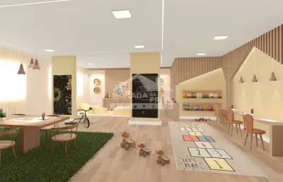 Apartamento de 2 dormitórios com sacada gourmet e lazer completo na ocian em praia grande!