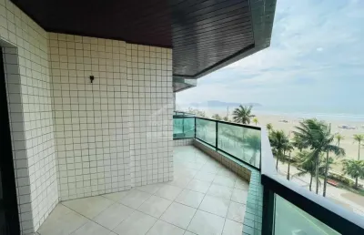 Apartamento frente mar  de 3 dormitórios na aviação - praia grande!!!