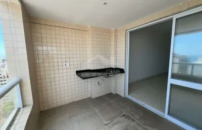 Apartamento na aviação, 2 suítes, terraço gourmet, 2 vagas, só na em praia grande.