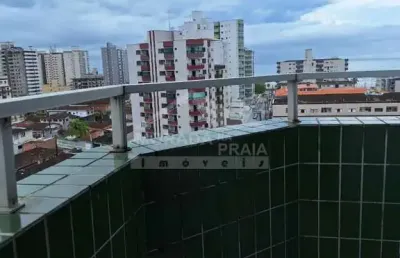 Apartamento no caiçara, 1 dormitório, sacada, confira na imobiliária em praia grande.