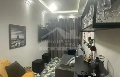 Apartamento garden e quintal no centro do boqueirão, 1 dormitório, confira somente em praia grande.