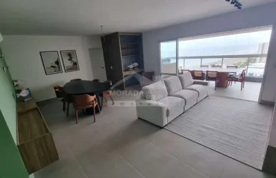 Apartamento novo e mobiliado na aviação, 3 suítes, 3 vagas, lazer completo, confira em praia grande.