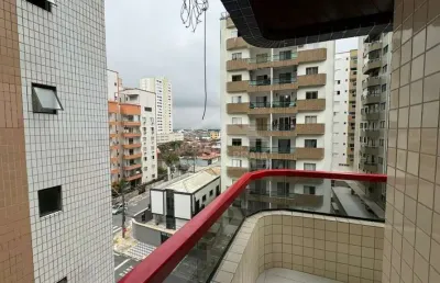 Apartamento na tupi, 2 dormitórios e lazer, confira na imobiliária em praia grande.