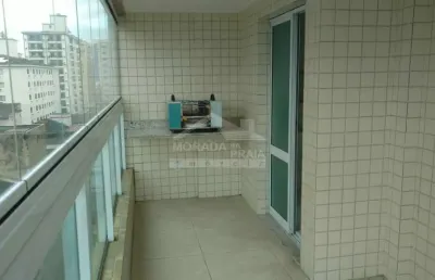 Alto padrão semi mobiliado na guilhermina, lazer, só na imobiliária em praia grande.
