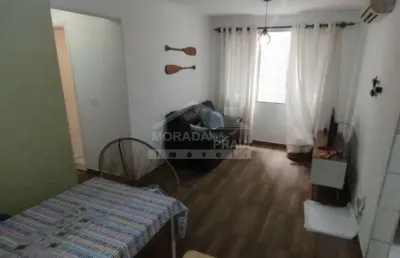 Apartamento na aviação 2 dormitórios, prédio frente ao mar, confira na imobiliária em praia grande.