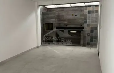 Residencial em condomínio fechado, 2 dormitórios com 2 suítes na guilhermina ( praia grande ).