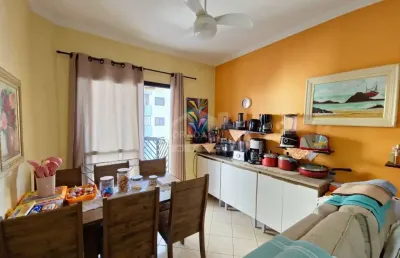 Apartamento 1 dormitório com vista mar a 100 metros da praia