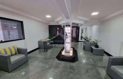 Lindo apartamento mobiliado na vila guilhermina, 2 dormitórios, lazer, confira em praia grande.