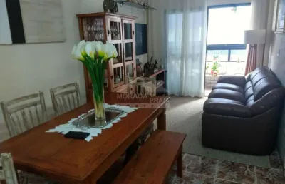 Excelente apartamento mobiliado no canto do forte, só na imobiliária em praia grande.