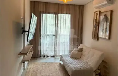 Apartamento de 2 dormitórios, porteira fechada na aviação em praia grande