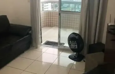 Apartamento  vista mar , 1 dormitório sendo suíte, mobiliado, com varanda gourmet na aviação.