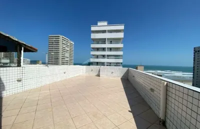 Cobertura na aviação - 1 dormitório - na imobiliária em praia grande.