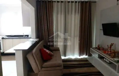 Apartamento de 2 dormitórios, mobiliado, com lazer completo na ocian, praia grande, sp