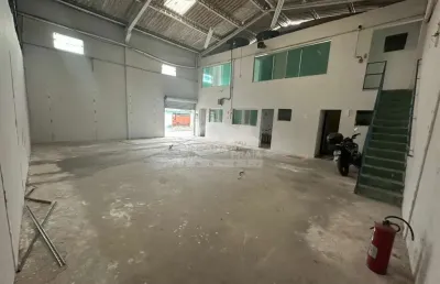 Galpão para locação com 240mts de área contruída no jardim, glória em praia grande