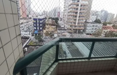 Apartamento no canto do forte, 3 dormitórios, sacadas, confira somente em praia grande.