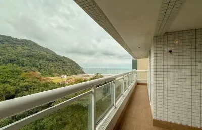 Apartamento alto padrão, com 4 dormitórios e vista mar, no bairro do canto do forte